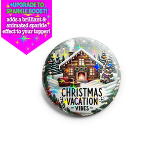 Snowy Hearth Haven Topper