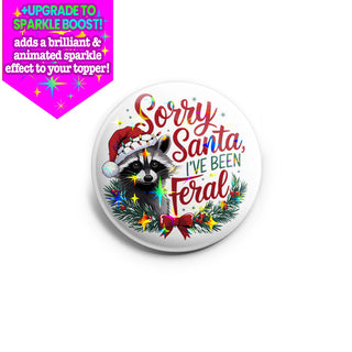 Feral Raccoon Apology Topper