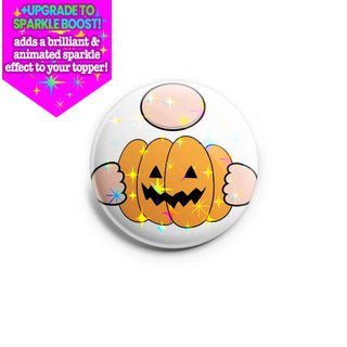 Gnome Jack O Lantern Topper