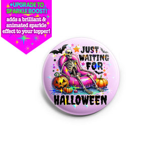 Just Waiting for Halloween Topper
