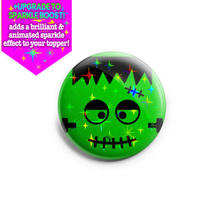 Frankenstein Face 22 Topper