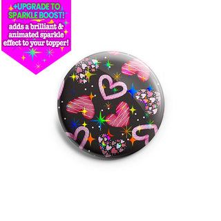 Floating Hearts Topper