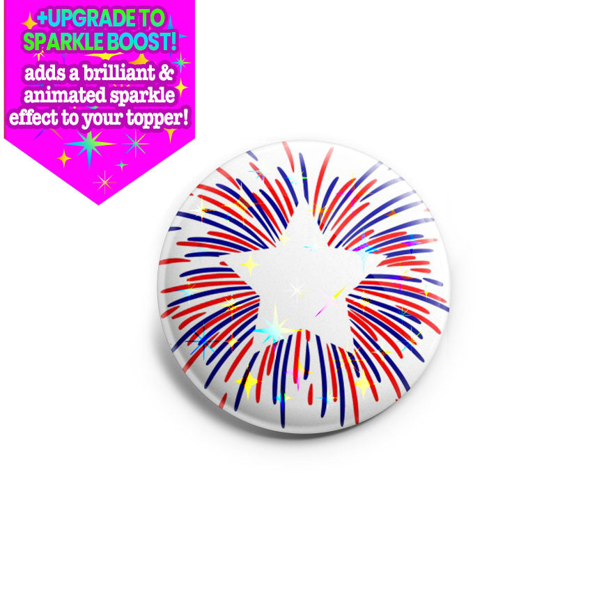 Firework Star Topper - Make it Sparkle - Topperswap