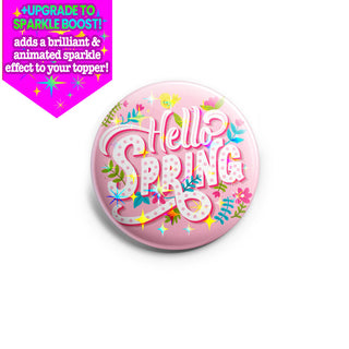 Springtime Greetings Floral Topper