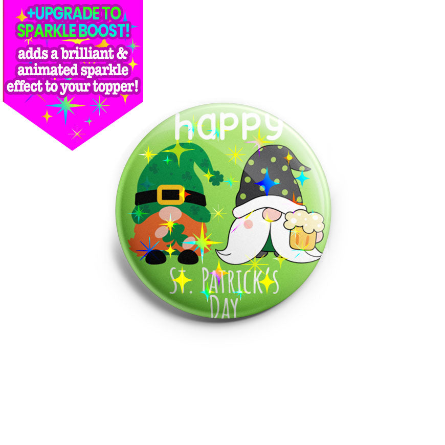 Happy St. Patrick’s Gnome Topper - - Topperswap