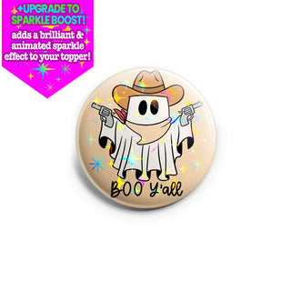 Boo Y'all Cowboy Topper