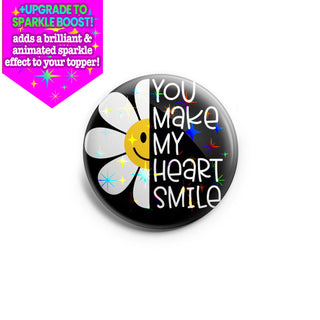 Heart Smile Topper
