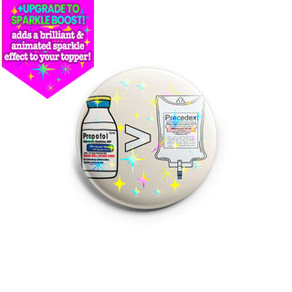 Propofol Greater Than Topper