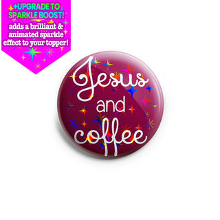 Jesus and Coffee Topper