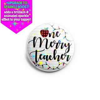 Merry Teacher Topper - Vault