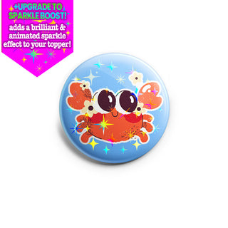 Cheerful Crab Topper