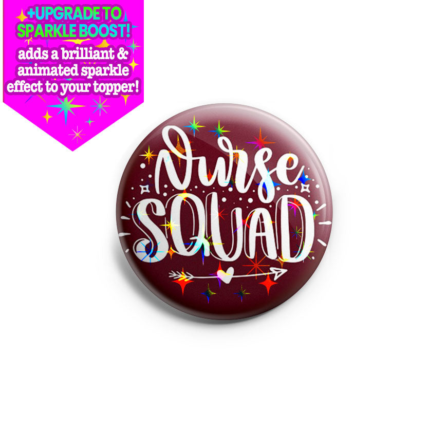 Cute Nurse Squad Topper - Make it Sparkle - Topperswap