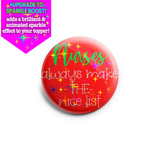 Nurses Nice List Topper - Vault