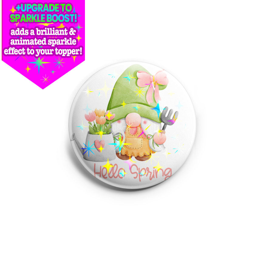 Blooming Gnome Welcome Topper - - Topperswap