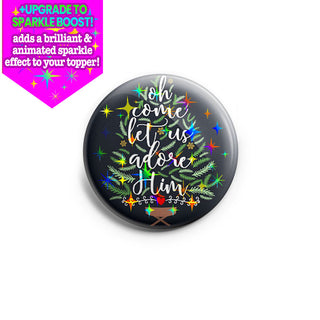Oh Come Let Us Adore Him Topper - Vault