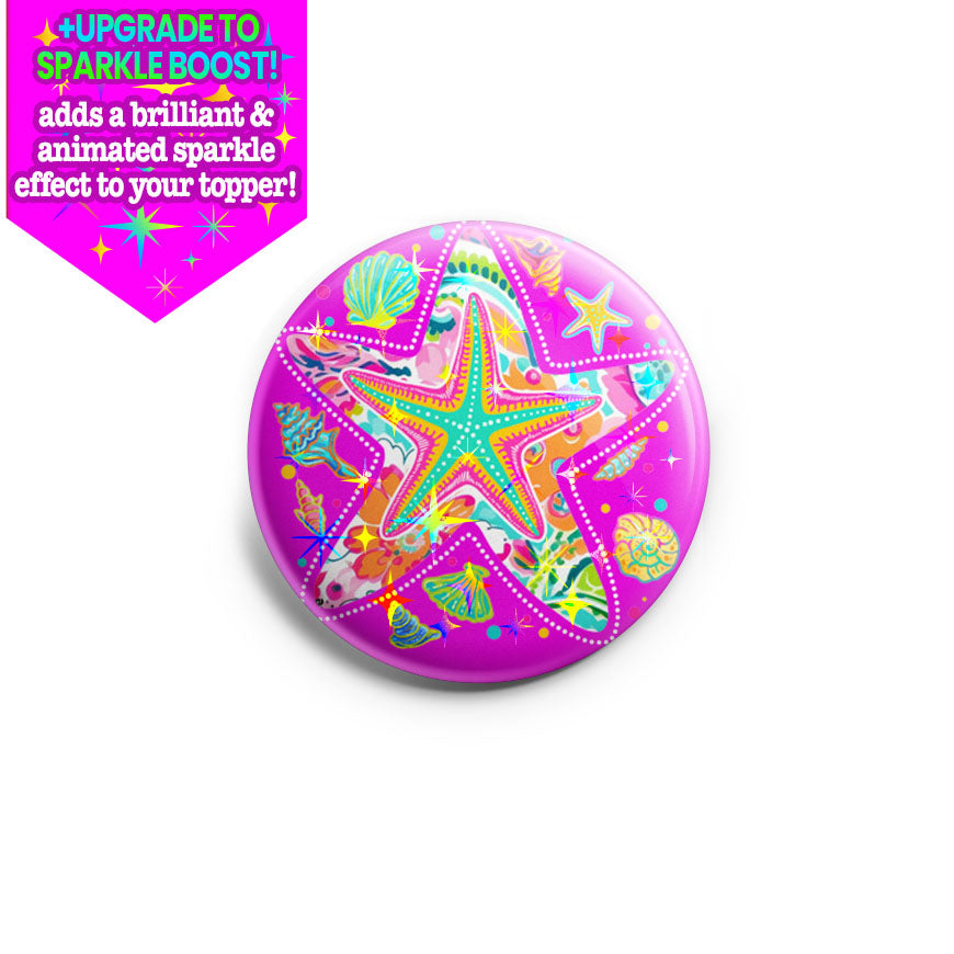 Starfish Splash Topper - Make it Sparkle - Topperswap