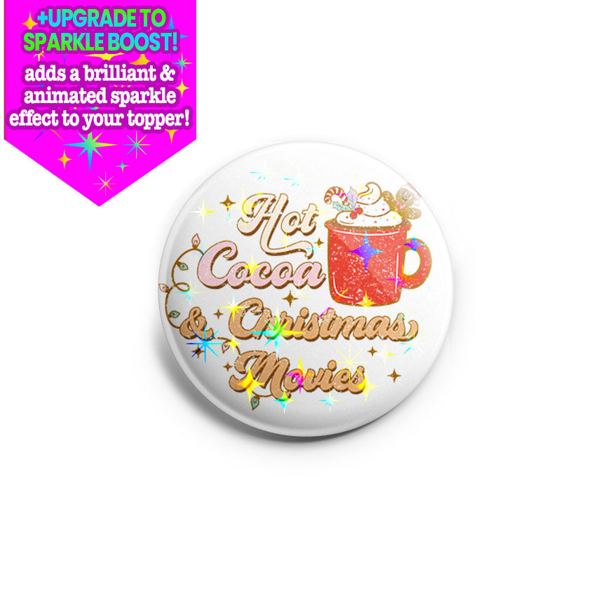 Cozy Christmas Cocoa Topper - Make it Sparkle! - Topperswap