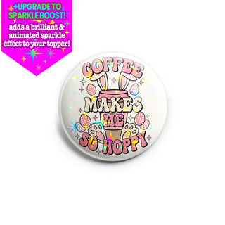 Hoppy Coffee Bunny Topper