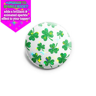 Shamrock Glitter Topper - Vault