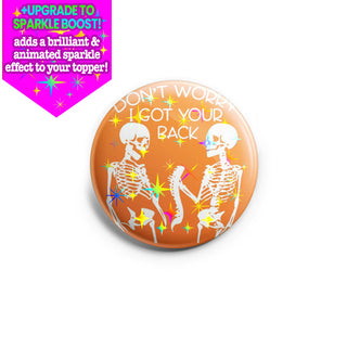 Skeleton Back Topper