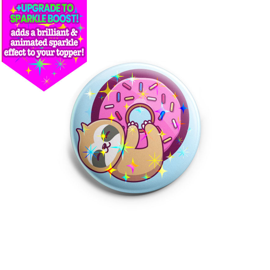 Sloth Donut Topper - - Topperswap