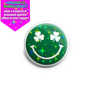 Smiley Shamrock Topper