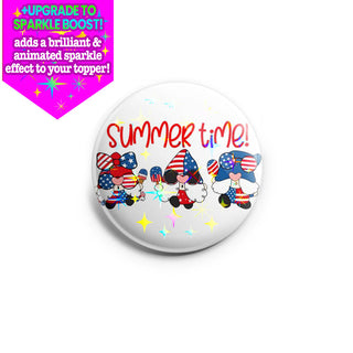 Summertime Freedom Gnomes Topper