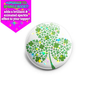 Sparkling Shamrock Topper