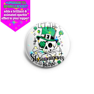 Shenanigans Skull Topper
