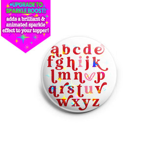 Alphabet of Love Topper