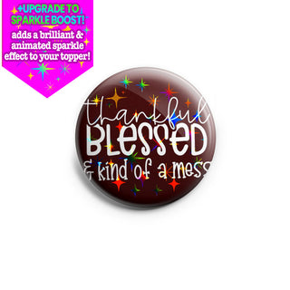 Thankful Blessed Topper