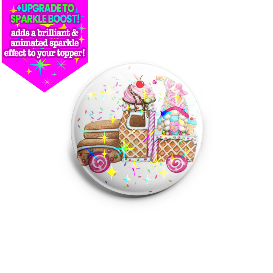 Treat Truck Gnome Topper - - Topperswap