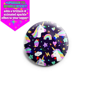 Unicorn Mashup Night Topper