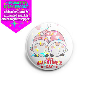 Happy Valentine Gnomes 23 Topper