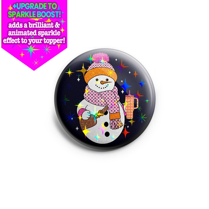Cozy Snowgirl Chic Topper - - Topperswap