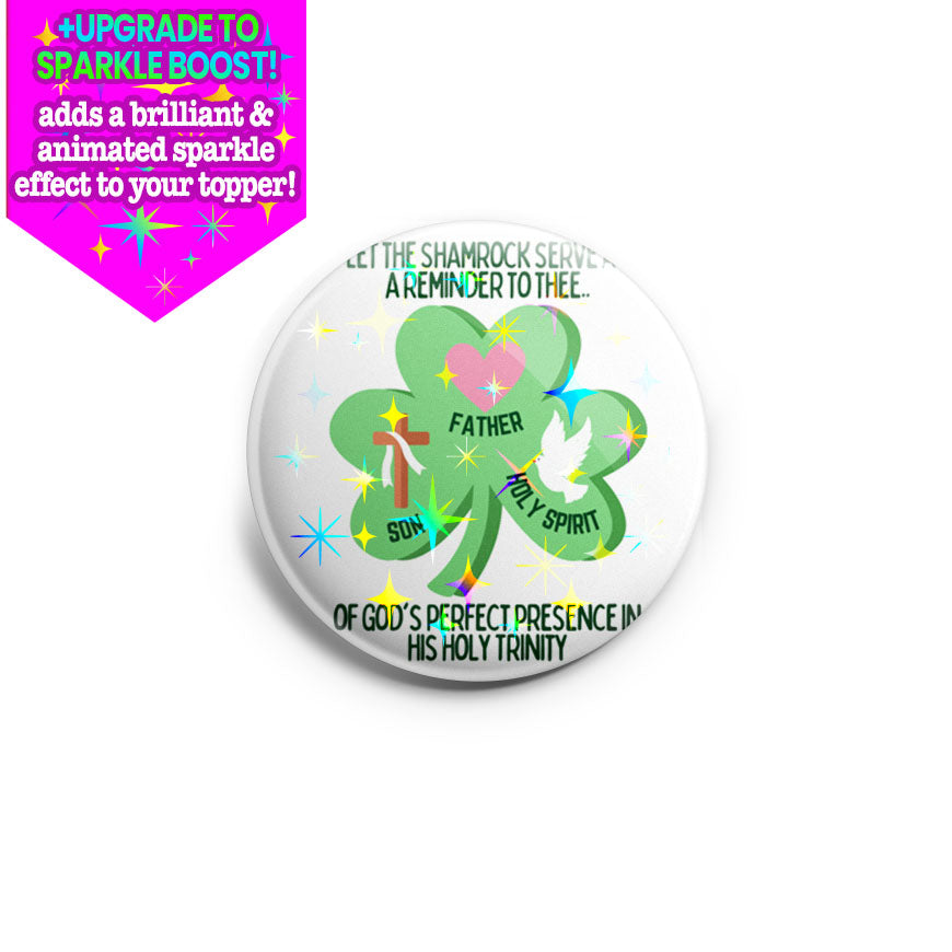 Holy Trinity Shamrock Topper - - Topperswap