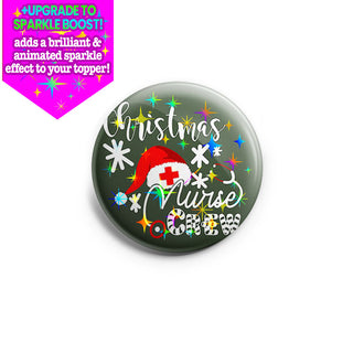 Christmas Nurse Crew Topper - Vault