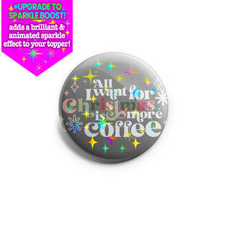 Christmas Coffee Topper