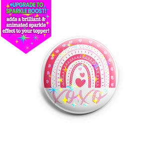 Xo Rainbow Topper