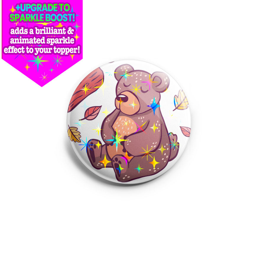Sleepy Bear Topper - - Topperswap