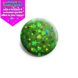 Lucky Clovers Galaxy Topper