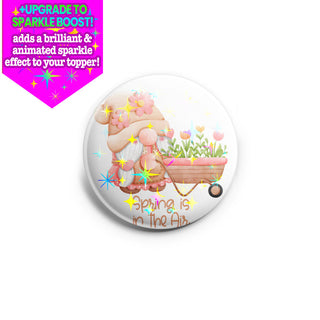 Floral Gnome Oasis Topper