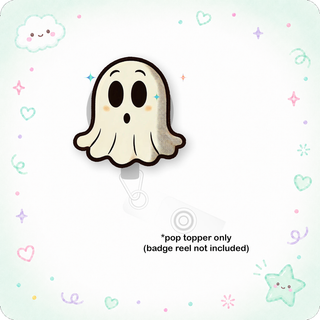 Scaredy Ghost Pop Topper
