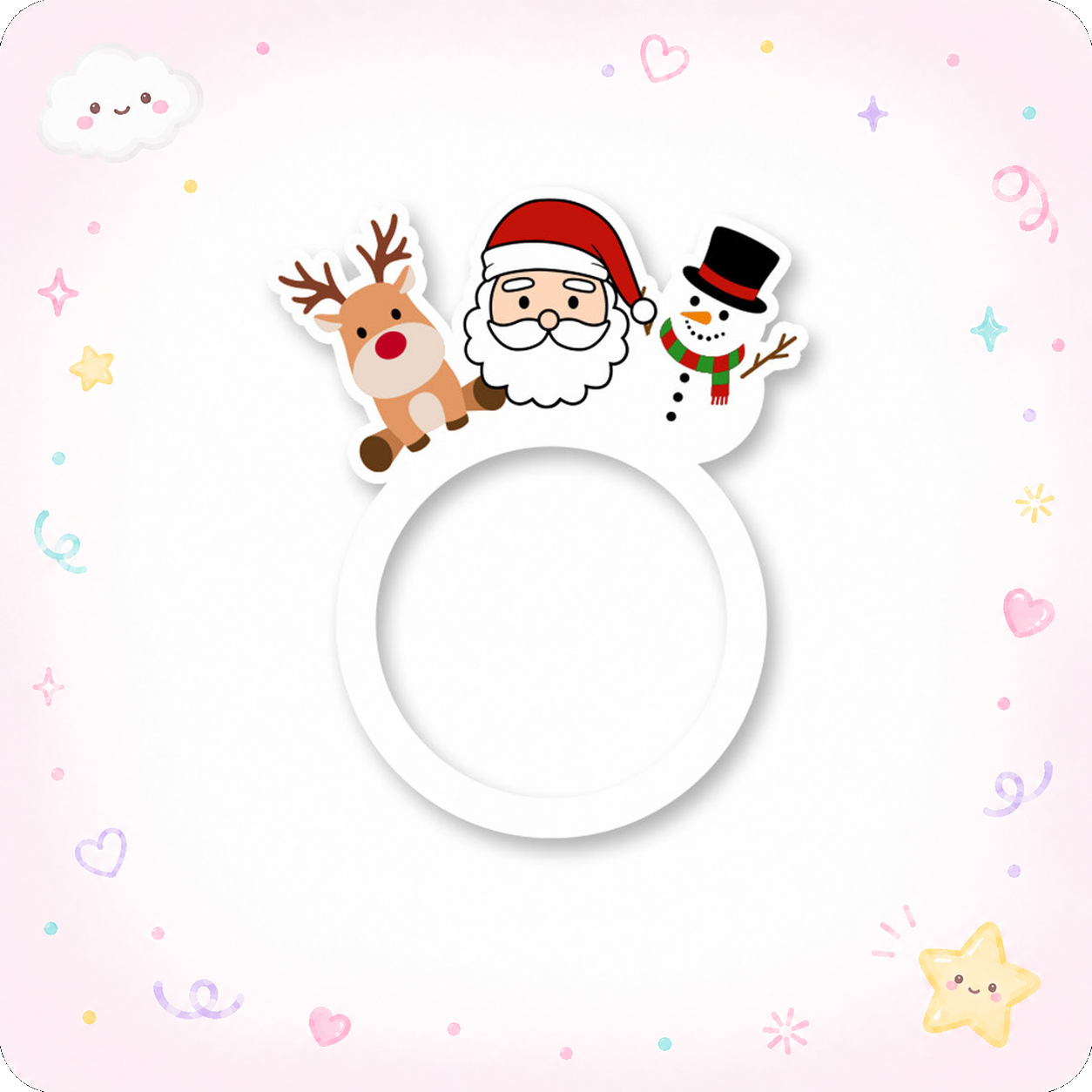Christmas Crew Swapfinity Swapper Frame - - Topperswap
