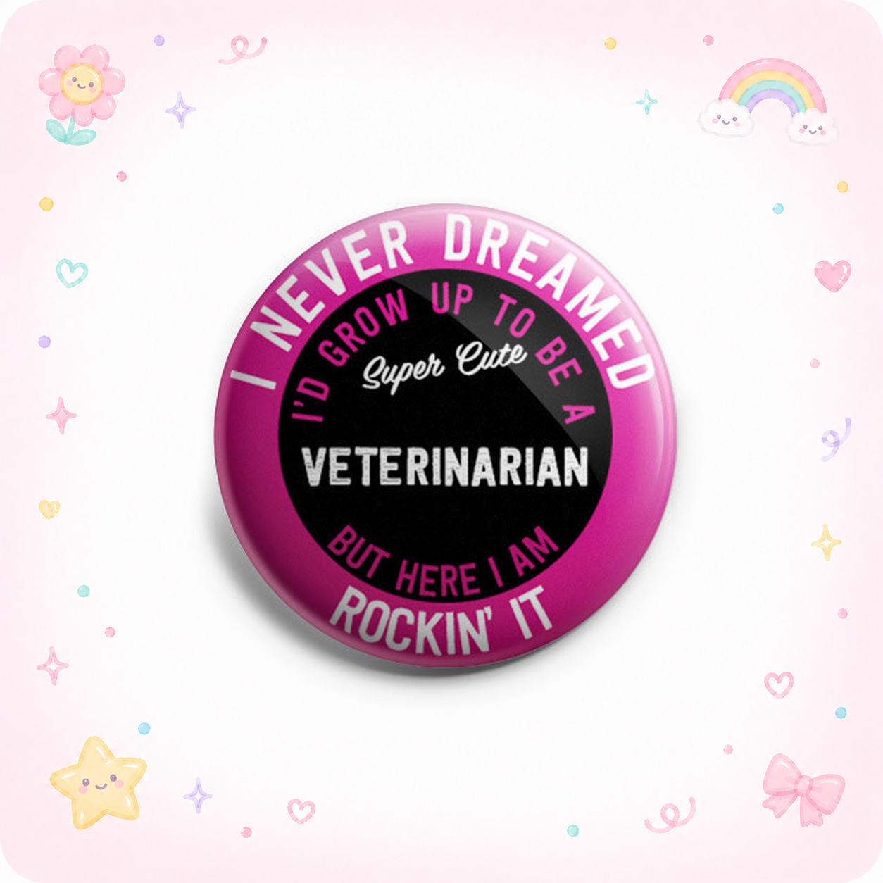 Super Cute Veterinarian Topper - - Topperswap