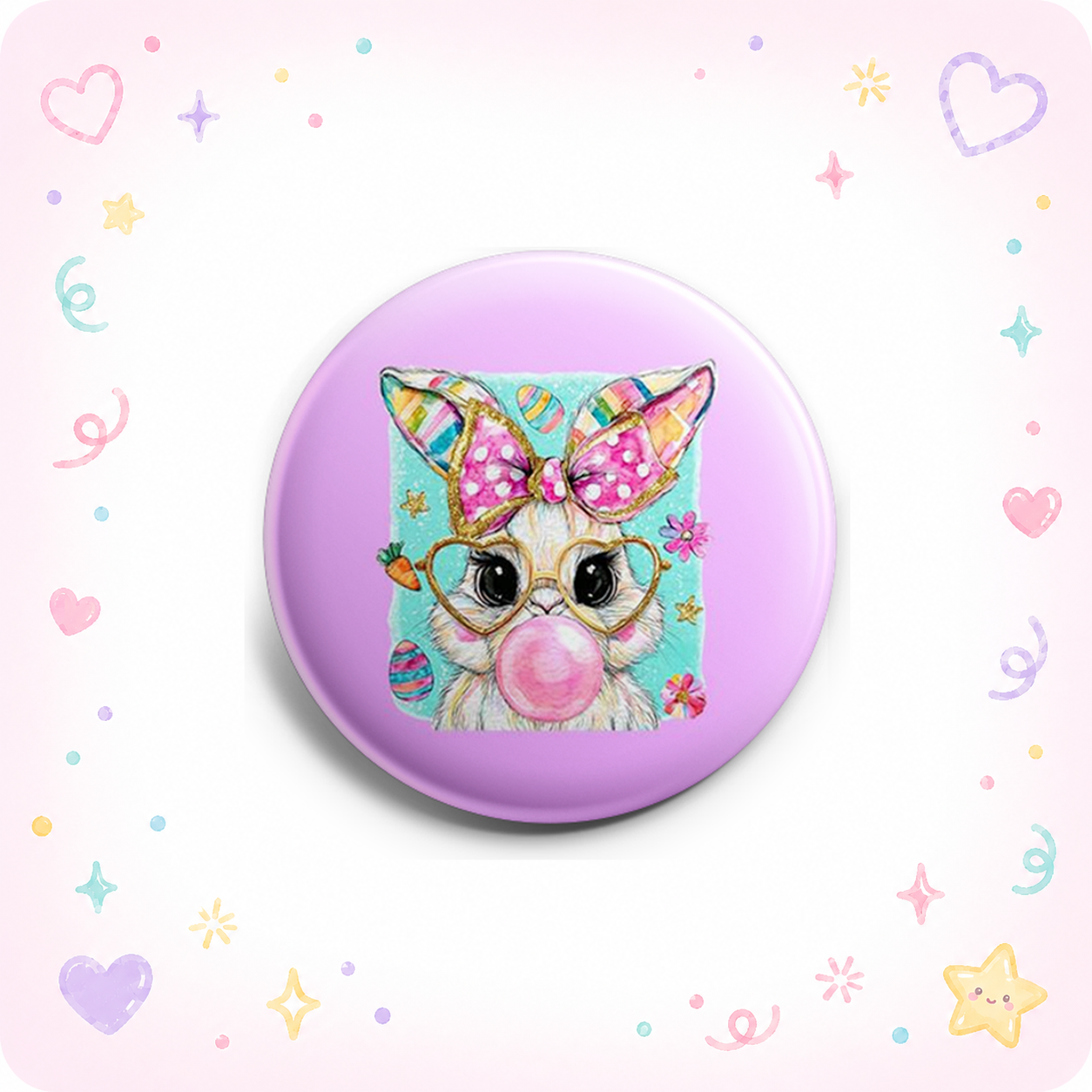 Bubblegum Bunny Topper - - Topperswap
