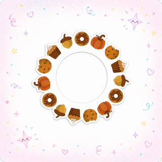 Fall Treats Swapfinity Swapper Frame
