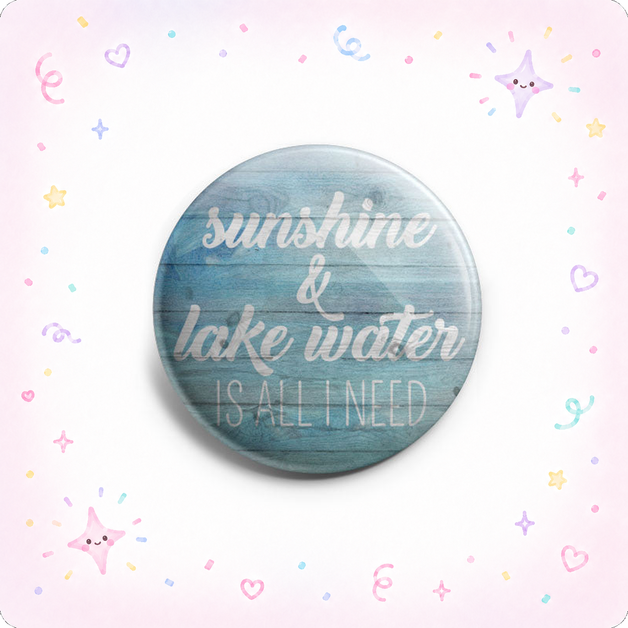 Sunshine and Lake Water Topper - Vault - - Topperswap