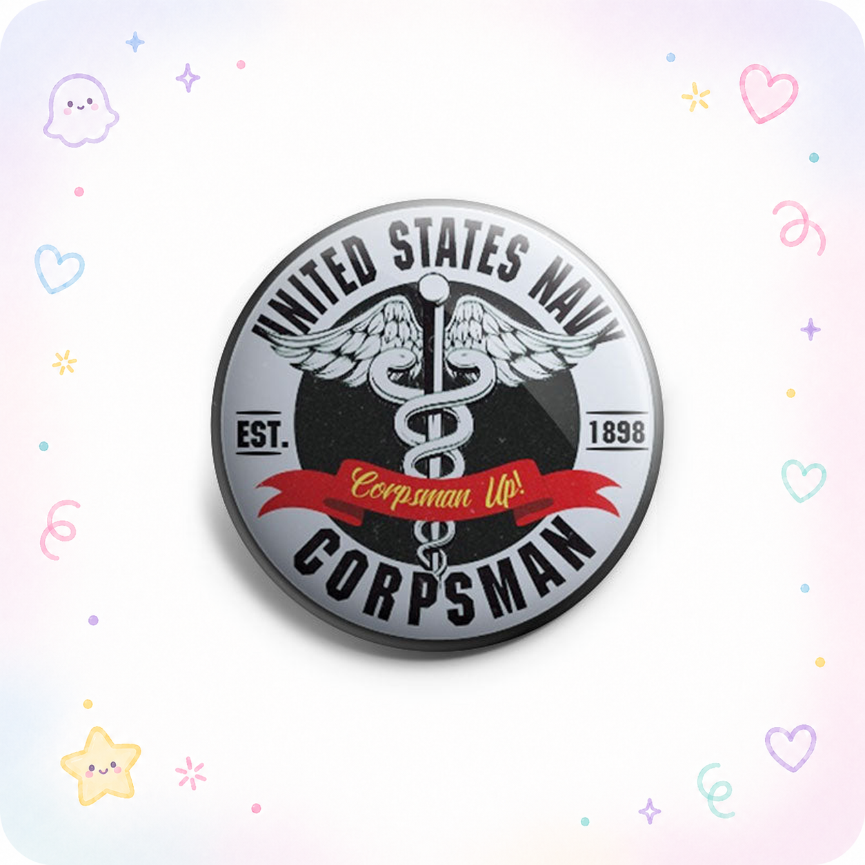 United States Navy Corpsman Topper - - Topperswap