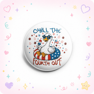 Chill the Fourth Out Topper